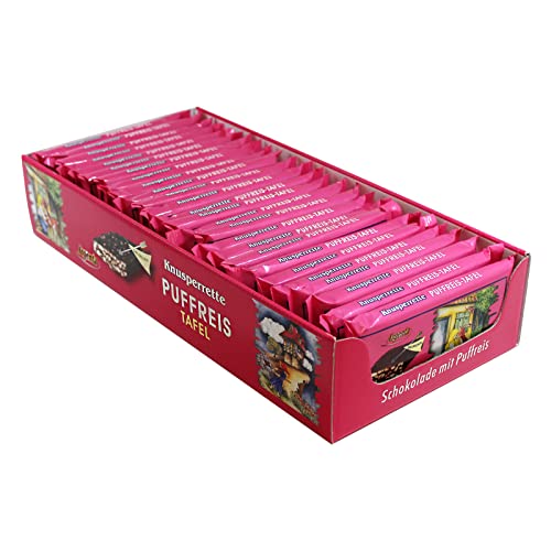 26er Pack Argenta Puffreistafel Puffreis-Schokolade 26 x 60 g von Argenta