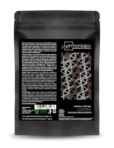 Henné Coffee Castano Medio Freddo Bio- tinta vegetale Henné Coffee Castano Medio Freddo Bio- tinta vegetale von ARMONIABIO