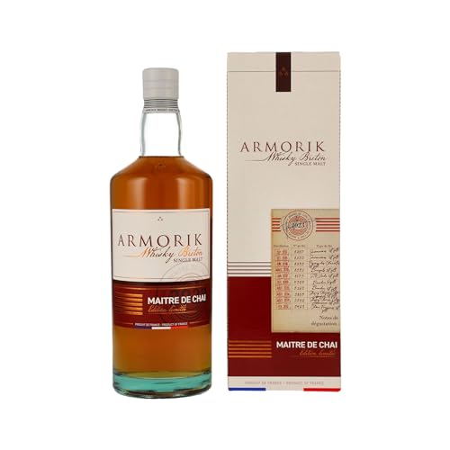 Armorik - Maitre de Chai (Kellermeister) - Edition 2023 - Breton Single Malt Whisky (Frankreich) (1x0,7l) von Armorik