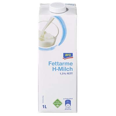Aro - Haltbare fettarme Milch, 1,5% Fett - 12 x 1 Liter von ARO