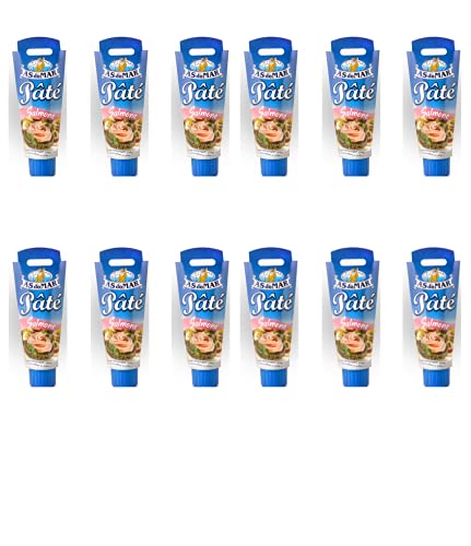 12x AS do MAR Patè Tonno Salmone Lachs Thunfischcreme 100g Streichfähige 12x AS do MAR Patè Tonno Salmone Lachs Thunfischcreme 100g Streichfähige von As Do Mar