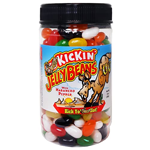 ASS KICKIN' Premium Gourmet Hot Spicy Jellybeans mit Habanero – ideal für Ostersüßigkeiten, Strümpfe und Geschenke oder Leckereien von ASS KICKIN'