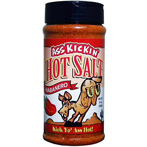 Ass Kickin' Habanero Hot Salt - Net Wt: 14oz. by Ass Kickin' von ASS KICKIN'