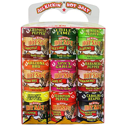 Ass Kickin Spicy Hot Salts Variety 9er-Pack Ass Kickin Spicy Hot Salts Variety 9er-Pack von ASS KICKIN'