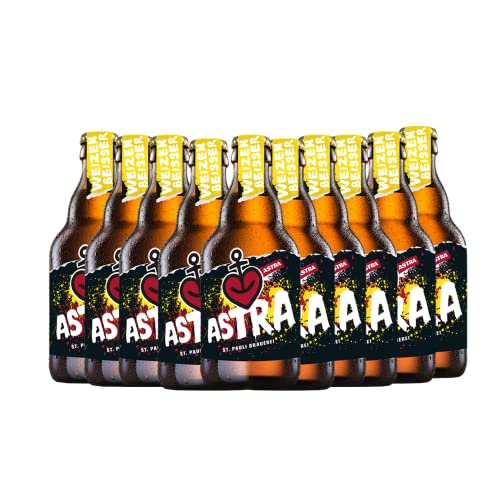 Astra St. Pauli Brauerei, 12 Knollen (0,33l) handgebrautes Bier aus dem Herzen von St. Pauli (WEIZEN BEISSER) von ASTRA