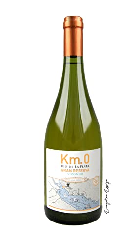 Atlantik Weine, Km.0 Gran Reserva Viognier 2018, Rotwein aus Uruguay, trocken (1 x 0,75l) von ATLANTIK