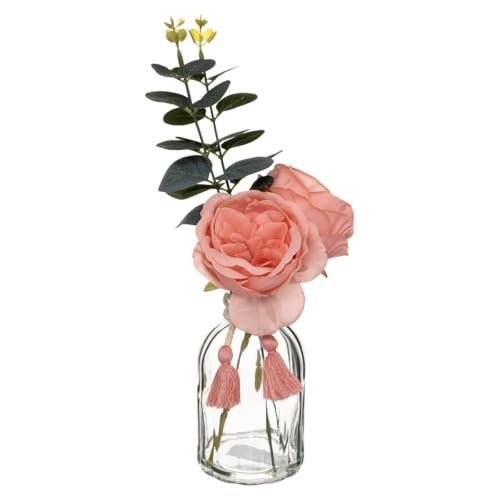 Atmosphera - Blumenarrangement in Vase "Carmen" H30 cm - Rosa Atmosphera - Blumenarrangement in Vase "Carmen" H30 cm - Rosa von ATMOSPHERA CREATEUR D'INTERIEUR