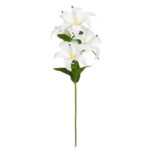Atmosphera - Künstlicher 4er-stängel lilien Jago weiß h80cm Atmosphera - Künstlicher 4er-stängel lilien Jago weiß h80cm von ATMOSPHERA CREATEUR D'INTERIEUR