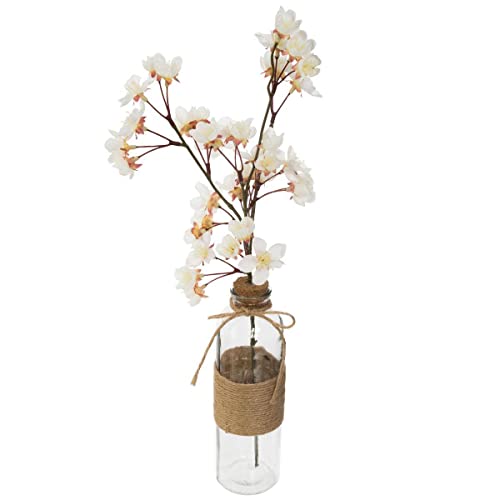 Atmosphera - Künstlicher Kirschbaum Dream - Glasübertopf - H46 cm - Weiß Atmosphera - Künstlicher Kirschbaum Dream - Glasübertopf - H46 cm - Weiß von ATMOSPHERA CREATEUR D'INTERIEUR