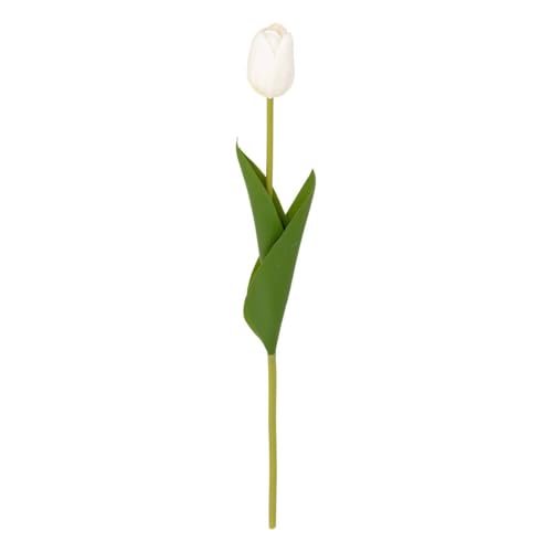 Atmosphera - Künstlicher tulpenstängel Martine h48cm - weiß Atmosphera - Künstlicher tulpenstängel Martine h48cm - weiß von ATMOSPHERA CREATEUR D'INTERIEUR