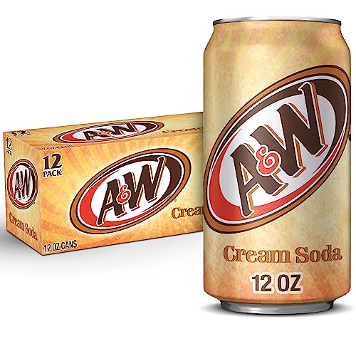 A&W Cream Soda, 12 fl oz cans (Pack of 12) von MOONMN