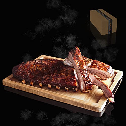 AUMAERK Fleischmanufaktur – Spareribs im St. Louis Cut "Rocco Rib" Bauchrippen vom Schwein I Schweinefleisch perfekt gereift, veredelt & vorgegart von AUMAERK