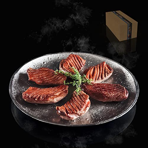 AUMAERK Fleischmanufaktur - Entenbrust "The Duke Filet" Sixpack 6x Premium Filets von der Ente | Hochwertiges Entenfilet I Entenbrustfilet perfekt gereift, veredelt & vorgegart AUMAERK Fleischmanufaktur - Entenbrust "The Duke Filet" Sixpack 6x Premium Filets von der Ente | Hochwertiges Entenfilet I Entenbrustfilet perfekt gereift, veredelt & vorgegart von AUMAERK