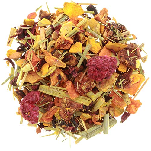AURESA Ayurveda Tee Bio Goldstunde | Früchtetee mit Kurkuma und Ingwer | Besonders mild und gut verträglich | Dosha Kapha von AURESA