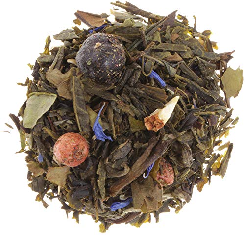 AURESA Grüner Tee Kaiserliche Gärten | 4 Grünteesorten und weißer Tee | Mit feinem Marille-Jasmin-Geschmack von AURESA