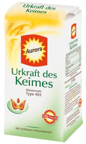 Aurora Weizenmehl Urkraft des Keimes, 10er Pack (10 x 1000 g Packung) von AURORA