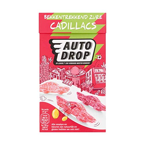 Saure Süßigkeiten | Autodrop | Saure Cadillacs | Gesamtgewicht 270 Gramm Saure Süßigkeiten | Autodrop | Saure Cadillacs | Gesamtgewicht 270 Gramm von AUTODROP