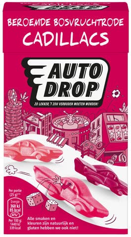 Weiche Süßigkeit | Autodrop | Cadillacs | Gesamtgewicht 280 Gramm Weiche Süßigkeit | Autodrop | Cadillacs | Gesamtgewicht 280 Gramm von AUTODROP