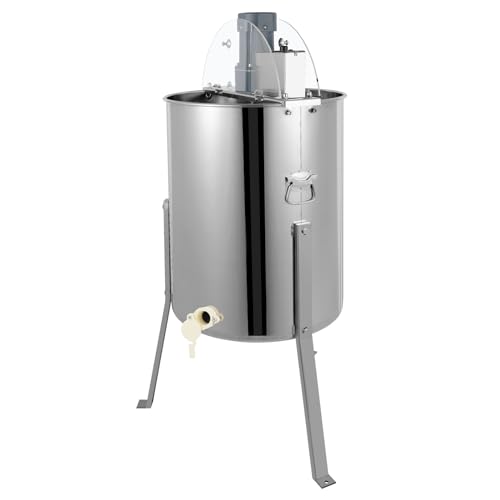 140W Honigschleuder- 4 Rahmen Edelstahl Honigschleuder Starke Abdichtung 0 bis 270rpm Elektrische Honigmaschine Filtern von Honig Ideal für Haus, Hof und landwirtschaftliche Spitzengeräte 90*50*50cm 140W Honigschleuder- 4 Rahmen Edelstahl Honigschleuder Starke Abdichtung 0 bis 270rpm Elektrische Honigmaschine Filtern von Honig Ideal für Haus, Hof und landwirtschaftliche Spitzengeräte 90*50*50cm von AUYART
