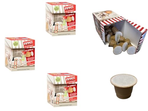 AVANTI Kaffeekapseln Milena Entkoffeiniert, 3 x 25 Stück, 100% Arabica, kompatibel, Kompostierbare Kapseln AVANTI Kaffeekapseln Milena Entkoffeiniert, 3 x 25 Stück, 100% Arabica, kompatibel, Kompostierbare Kapseln von AVANTI