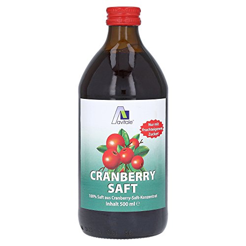 Cranberrysaft 100% Frucht, 500 ml von Avitale