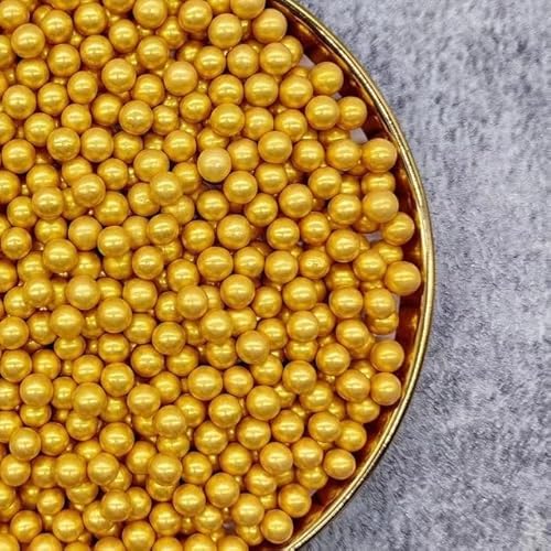 Gold Candy Star Herz Bar Perlenmischung Perlen Kuchen Streuseln Cupcake Dekorationen-Nr. 3 7mm, 1kg Gold Candy Star Herz Bar Perlenmischung Perlen Kuchen Streuseln Cupcake Dekorationen-Nr. 3 7mm, 1kg von AYUMN