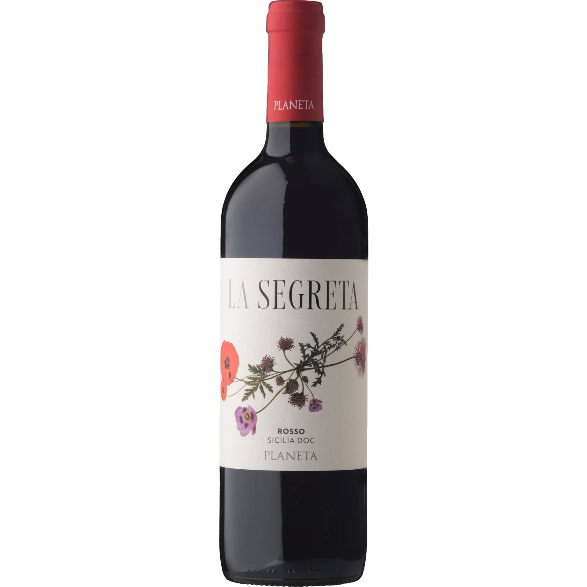 La Segreta il rosso, Sicilia DOC, Sizilien, 2021, Rotwein von AZIENDE AGRICOLE PLANETA S.S., MENFI (AG), ITALIA