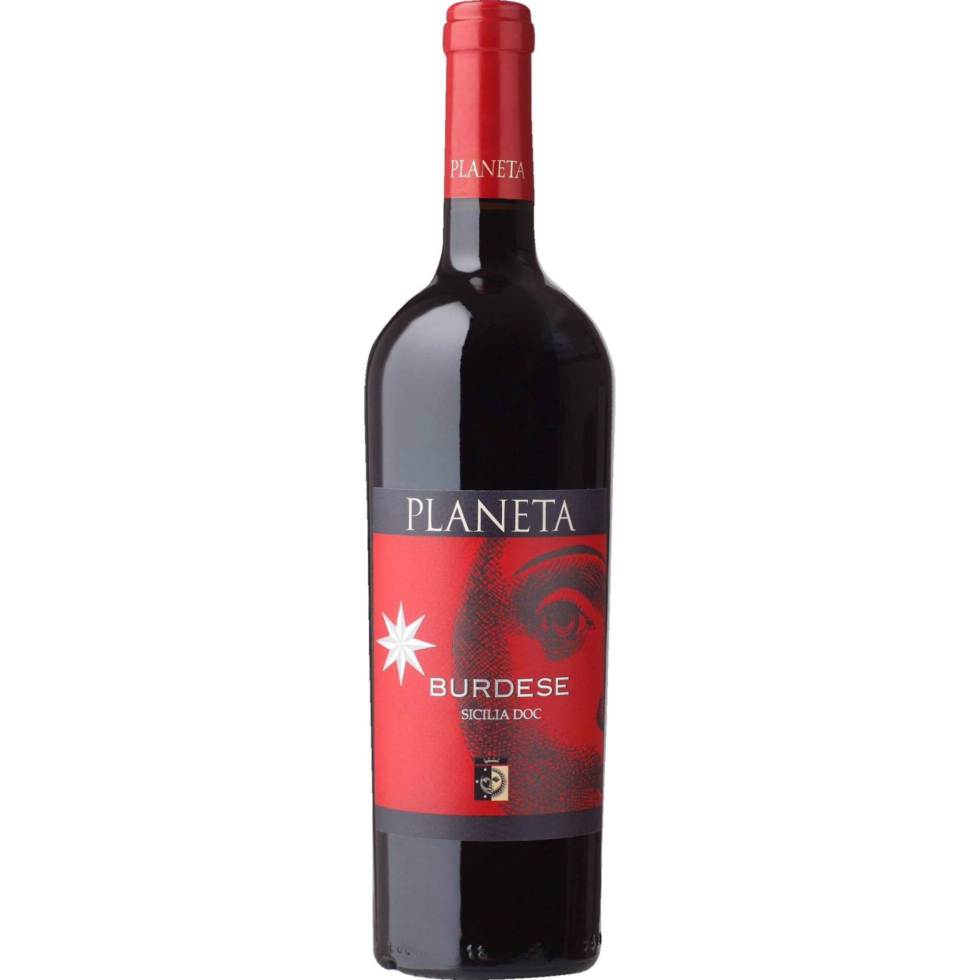 Burdese, Sicilia DOC, Sizilien, 2020, Rotwein von AZIENDE AGRICOLE PLANETA S.S. MENFI (AG) ITALIA