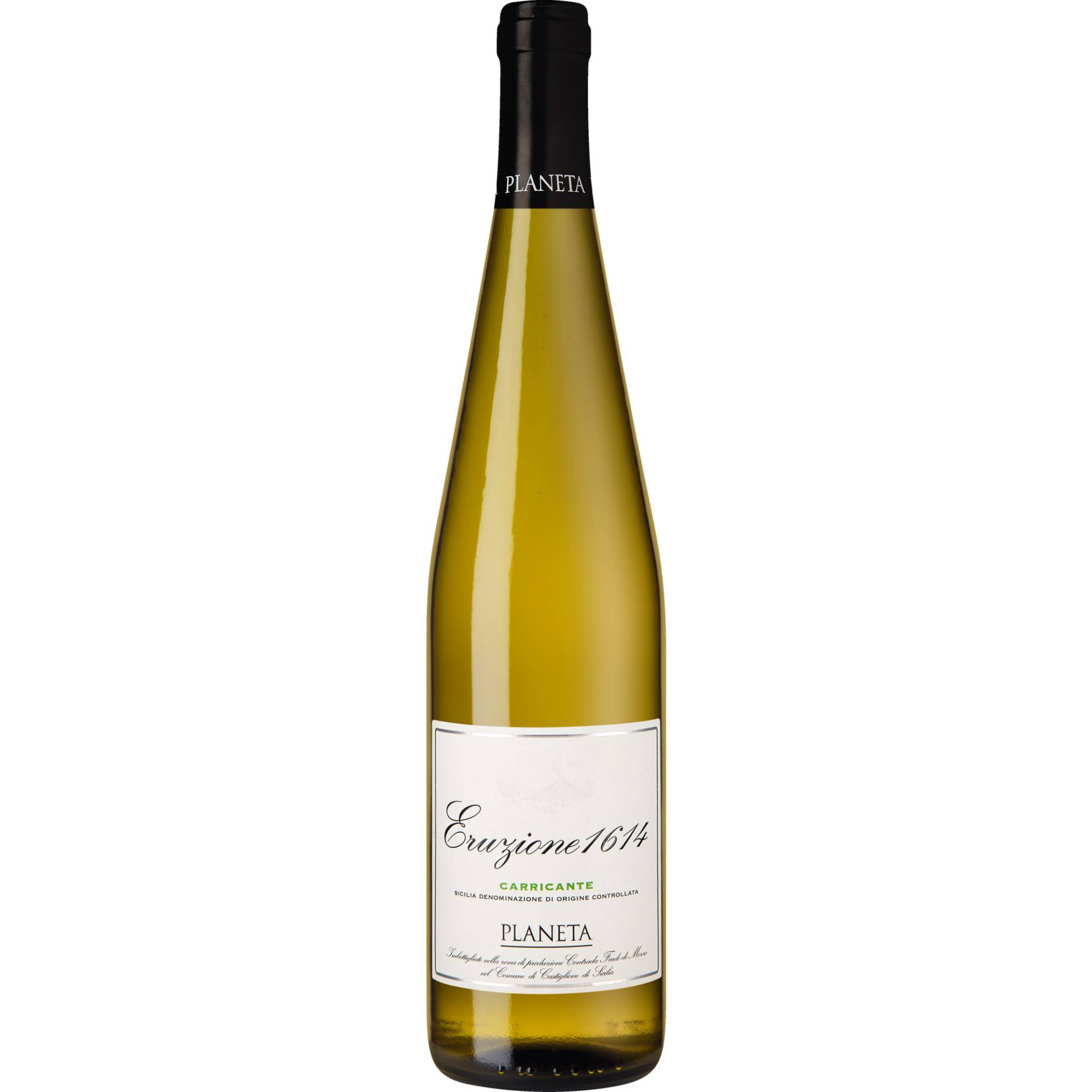 Eruzione 1614 Carricante, Sicilia DOC, Sizilien, 2021, Weißwein von AZIENDE AGRICOLE PLANETA S.S. MENFI (AG) ITALIA
