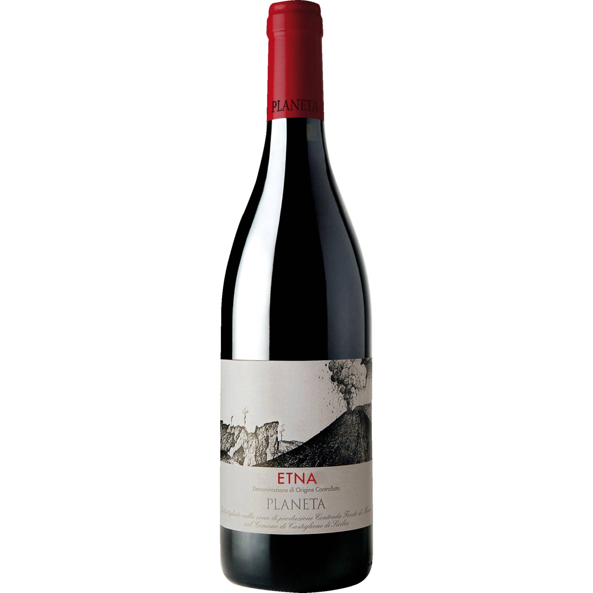 Etna Rosso, Etna DOC, Sizilien, 2022, Rotwein von AZIENDE AGRICOLE PLANETA S.S. MENFI (AG) ITALIA