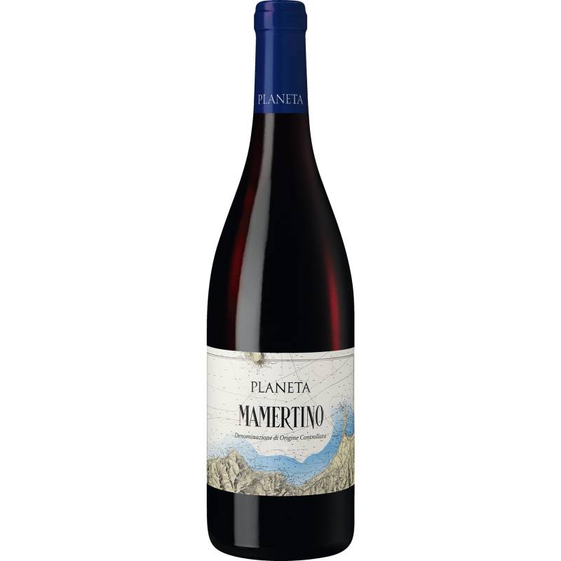 Mamertino, Sicilia DOC, Sizilien, 2019, Rotwein von AZIENDE AGRICOLE PLANETA S.S. MENFI (AG) ITALIA