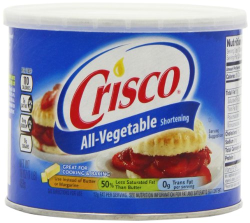 Crisco Gemüseverkürzung 453 g (6 Stück) von Crisco
