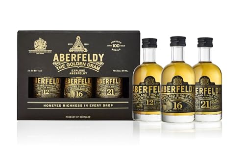 ABERFELDY Miniatur Collection 3x50ml 12/16/21 Jahre 40% Vol. 150 ml von Aberfeldy