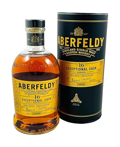 Aberfeldy 16 Years Exceptional Cask Small Batch Single Malt Scotch Whisky 43% 0,7l Flasche von Aberfeldy