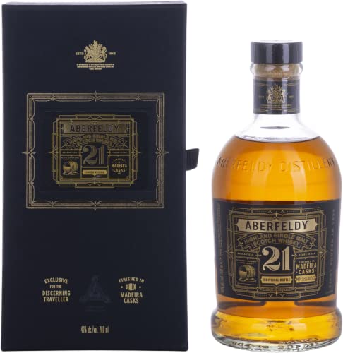 Aberfeldy 21 Years Old Highland Single Malt MADEIRA CASK FINISH 40% Vol. 0,7l in Geschenkbox Aberfeldy 21 Years Old Highland Single Malt MADEIRA CASK FINISH 40% Vol. 0,7l in Geschenkbox von Aberfeldy
