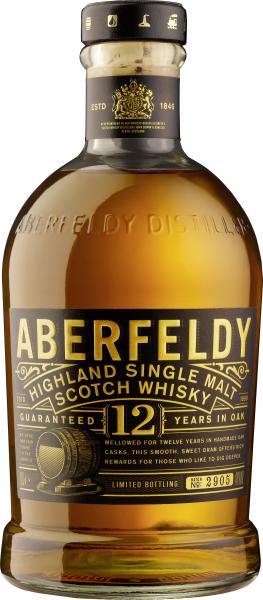 Aberfeldy Highland Single Malt Scotch Whisky 12 Years von Aberfeldy