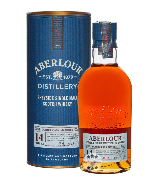Aberlour 14 Jahre Double Cask Single Malt Scotch Whisky (40 % Vol., 0,7 Liter) von Aberlour