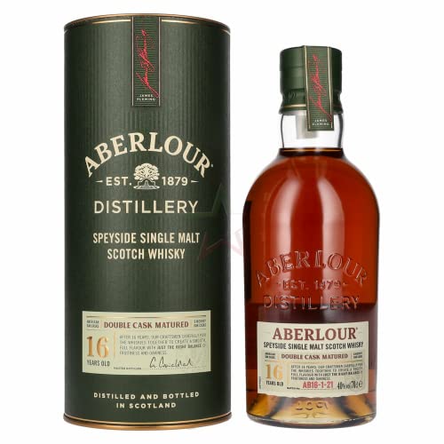 Aberlour 16 Years Old DOUBLE CASK MATURED Highland Single Malt Scotch Whisky 40,00% 0,70 Liter von Aberlour