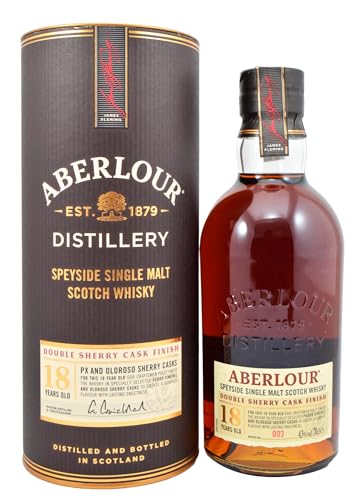 Aberlour 18 Years Old Double Sherry Cask Finish Batch No. 003 43% Vol. 0,7l in Geschenkbox von Aberlour