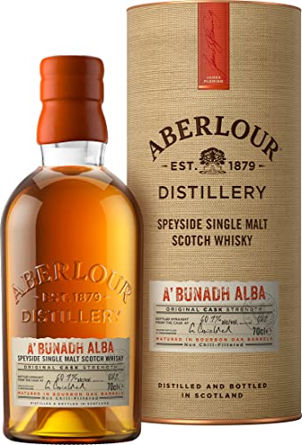 Aberlour A'BUNADH ALBA Original Cask Strength Batch No. 007 58,9% Vol. 0,7l in Geschenkbox von Aberlour