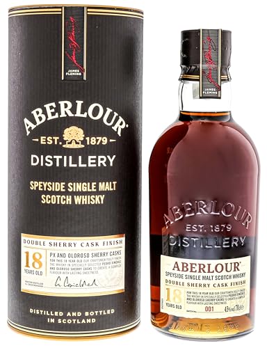 Aberlour I 18YO Malt Whisky I 700 ml Flasche I 43,00% Volume I Geschenkbox Aberlour I 18YO Malt Whisky I 700 ml Flasche I 43,00% Volume I Geschenkbox von Aberlour