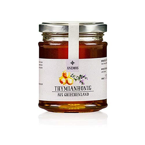 Thymianhonig, ANEMOS, 270g Thymianhonig, ANEMOS, 270g von Abgefüllt für: Taste Greece GmbH
