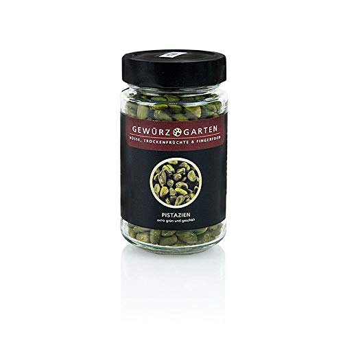 Gewürzgarten Pistazien, geschält, extragrün, Topqualität, 150g Gewürzgarten Pistazien, geschält, extragrün, Topqualität, 150g von Abgepackt von: BOS FOOD GmbH