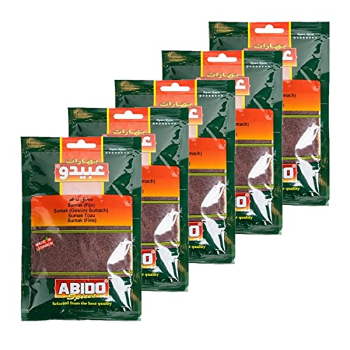 5 x Sumac gemahlen – Abido – Beutel 50 g von Abido