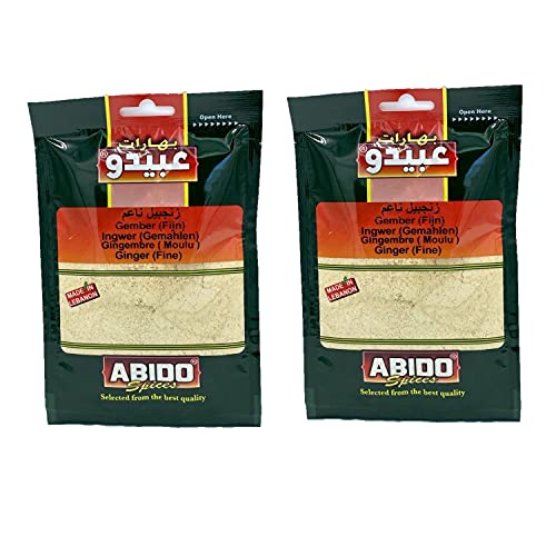 Abido 2 x Ingwer gemahlen – Beutel 50 g von Abido