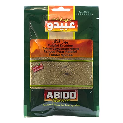 Abido - Falafel Gewürz (gemahlen) - perfekt für die orientalische Küche (gemahlen) - 1 x 50g von Abido