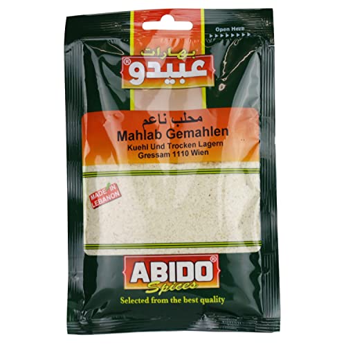Abido - Mahlab (gemahlen) - perfekt für die orientalische Küche (gemahlen) - 1 x 50g von Abido