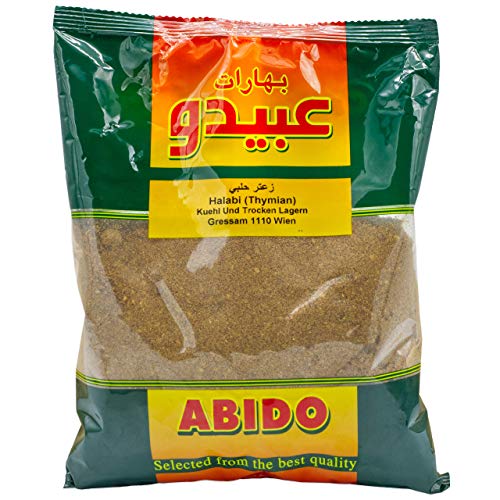 Abido - Zaatar - Feine Aleppo Gewürzmischung - Saatar Gewürzzubereitung 500 g von Abido