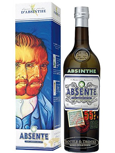 1 Fl. - Absente 55 - in GP - Provence - Frankreich - Absinth - 0,7l - 55,0% vol. von Absente