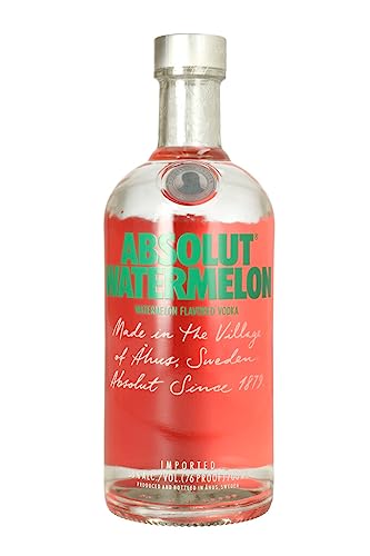 6 Flaschen Absolut Watermelon Flavored Rot Absolut Vodka Orginal a 0,7 L (1 x 0,7l) 38% vol. von Absolut Vodka